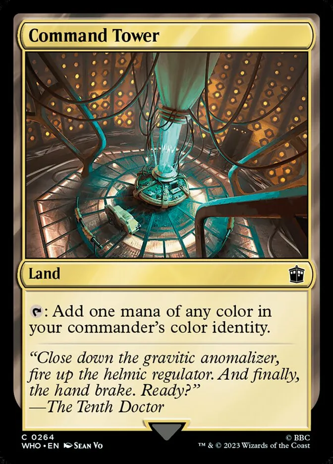 2023 Doctor Who Command Tower common #264 common card image