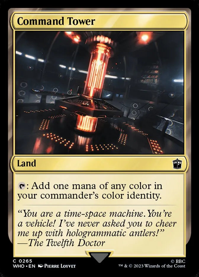 2023 Doctor Who Command Tower common #265 common card image