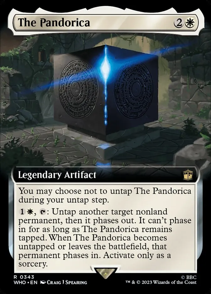 2023 Doctor Who The Pandorica [Extended Art] rare #343 rare card image
