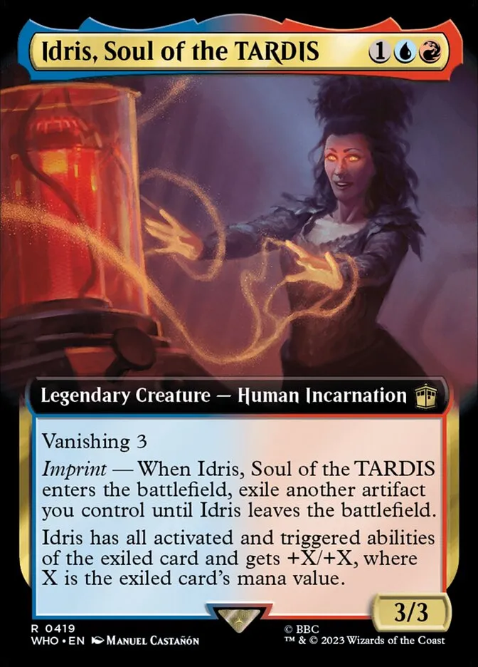 2023 Doctor Who Idris, Soul of the TARDIS #419 rare card image