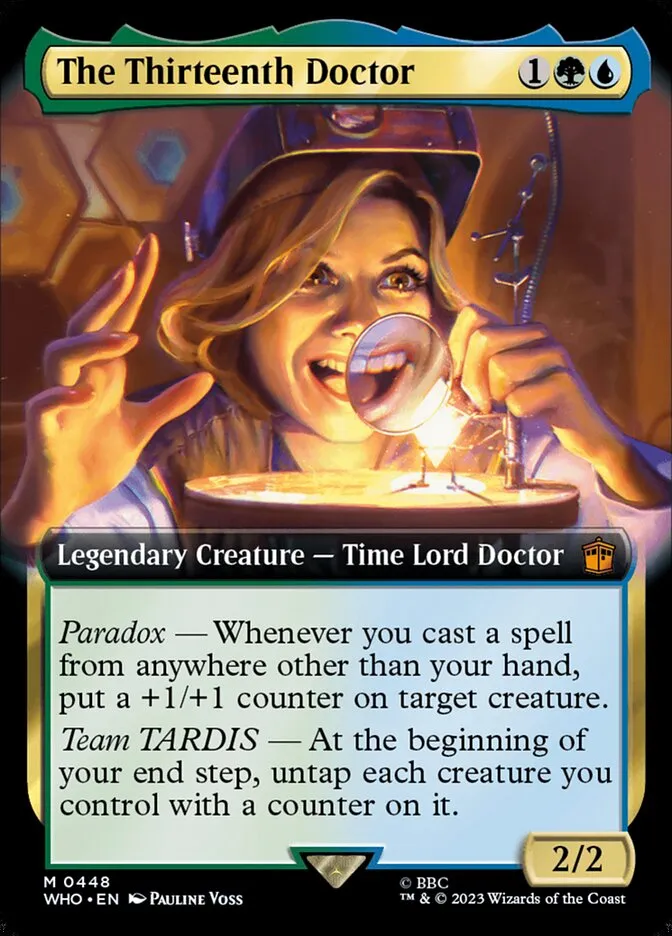 2023 Doctor Who The Thirteenth Doctor #448 mythic card image