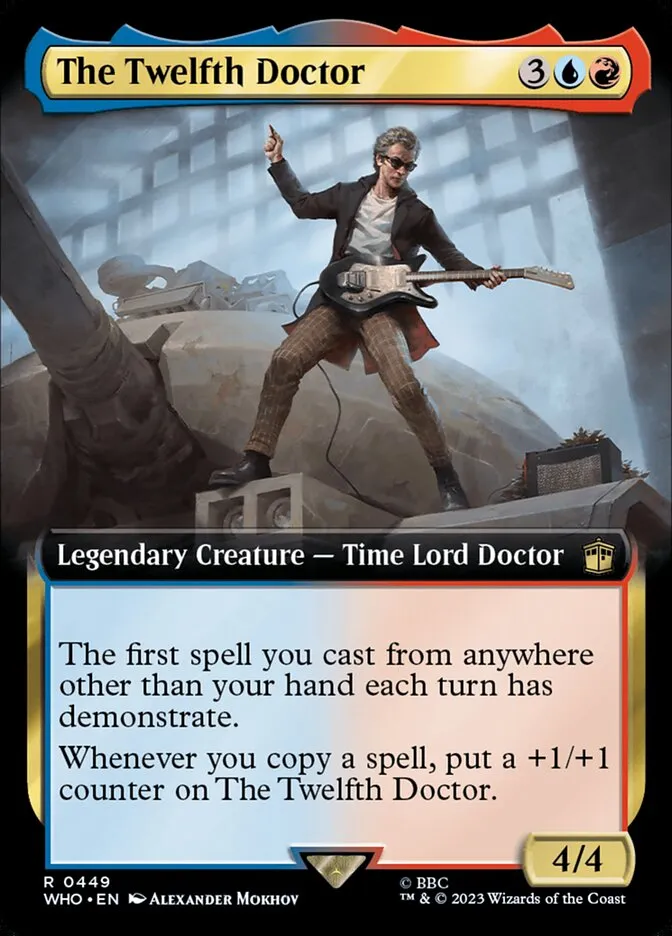 2023 Doctor Who The Twelfth Doctor #449 rare card image