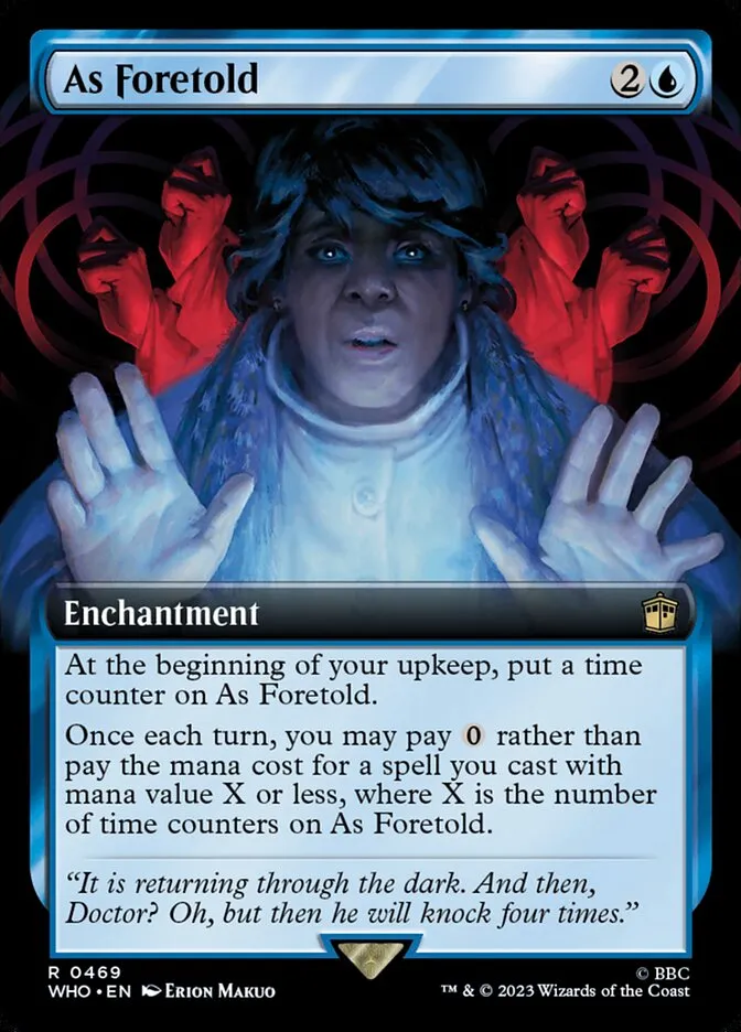 2023 Doctor Who As Foretold #469 rare card image