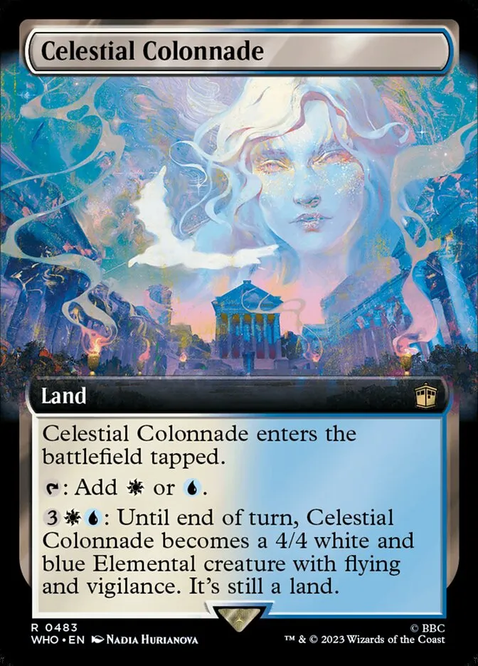 2023 Doctor Who Celestial Colonnade #483 rare card image