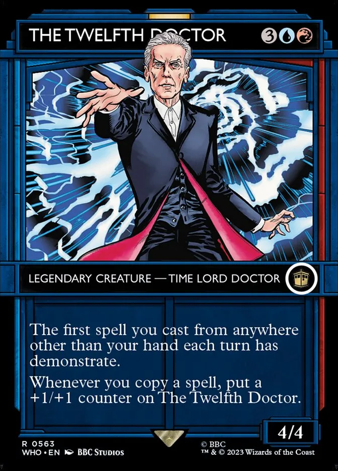 2023 Doctor Who The Twelfth Doctor [Serialized] rare #563 rare card image
