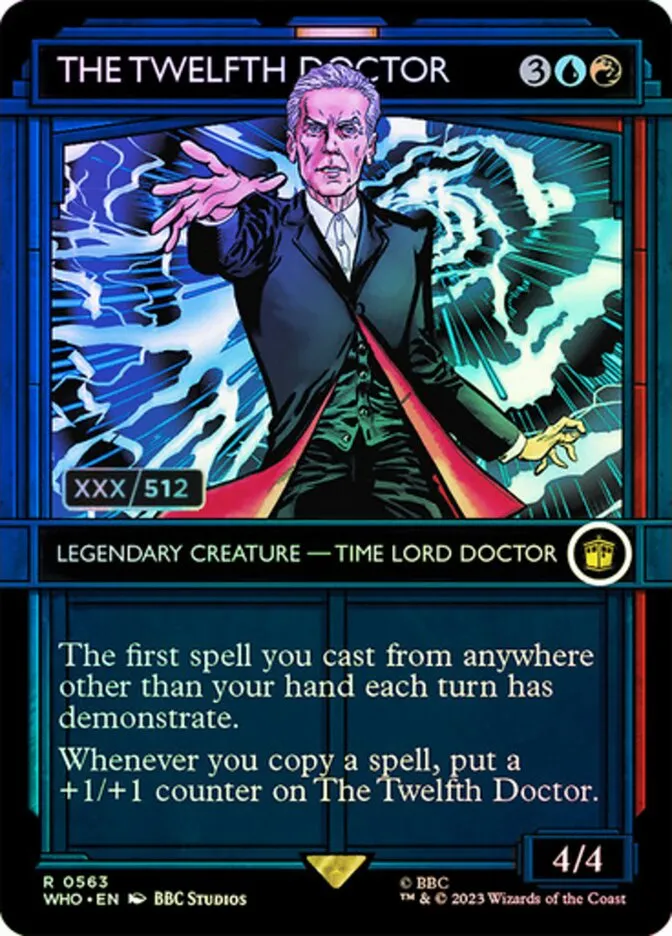 2023 Doctor Who The Twelfth Doctor #563z rare card image