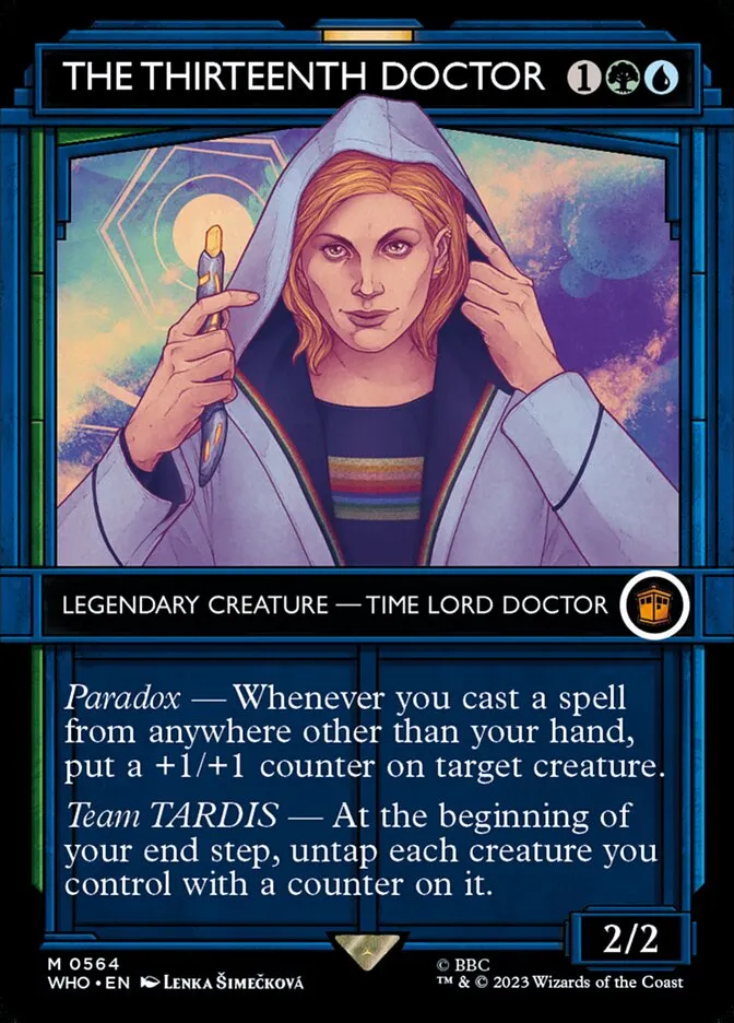 2023 Doctor Who The Thirteenth Doctor [Serialized] mythic #564 mythic card image