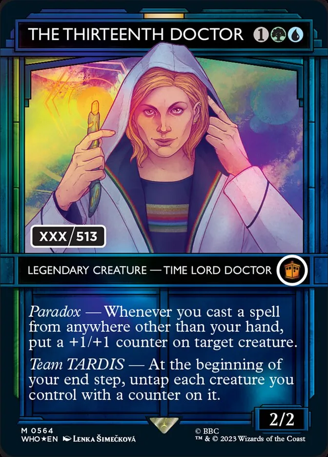 2023 Doctor Who The Thirteenth Doctor #564z mythic card image