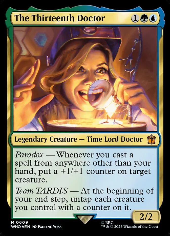 2023 Doctor Who The Thirteenth Doctor #609 mythic card image