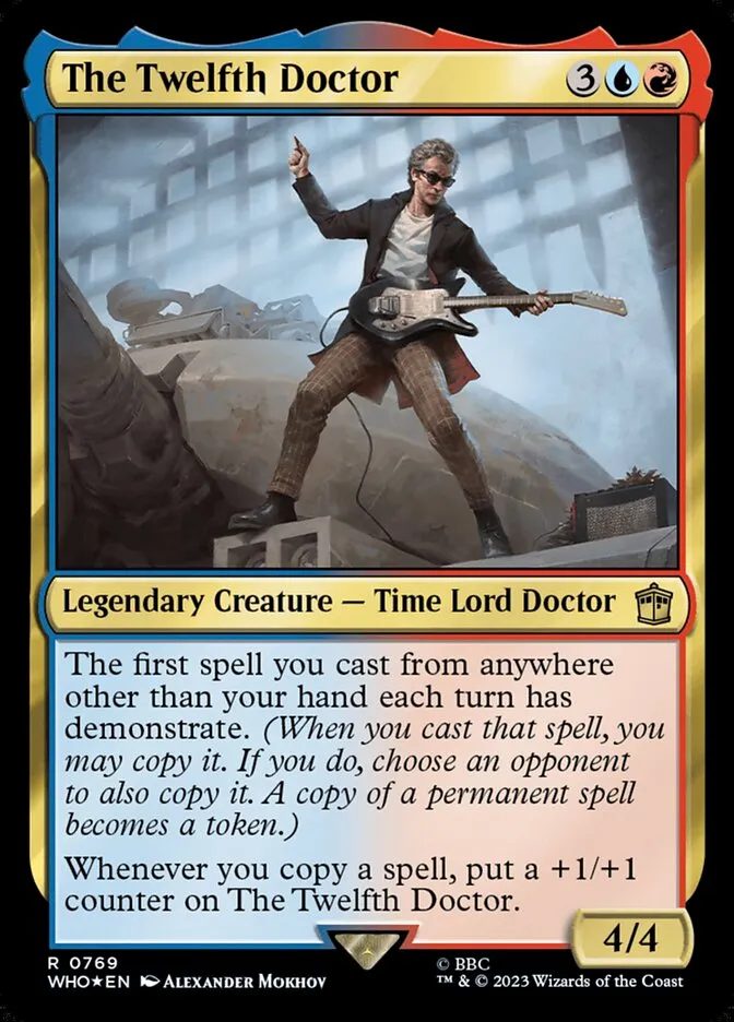 2023 Doctor Who The Twelfth Doctor #769 rare card image