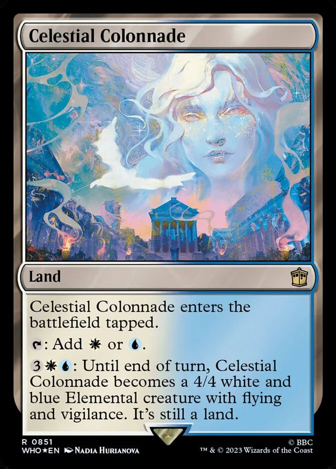 2023 Doctor Who Celestial Colonnade #851 rare card image
