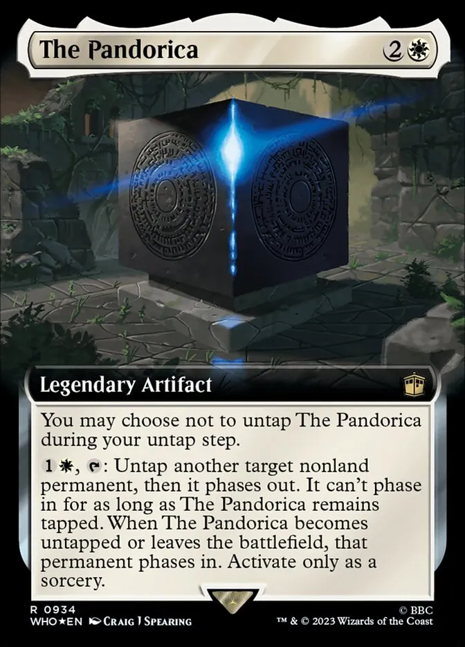 2023 Doctor Who The Pandorica #934 rare card image