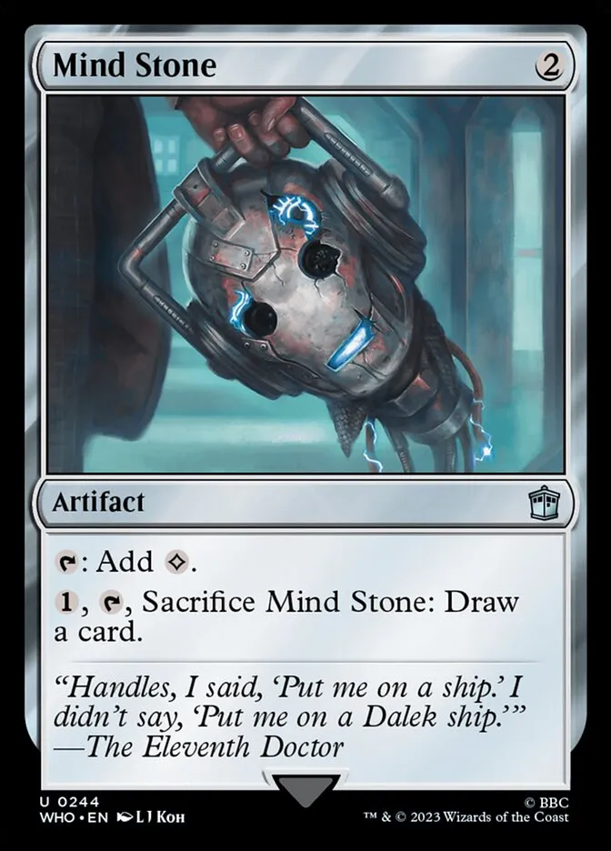 2023 Doctor Who Mind Stone #244 uncommon card image