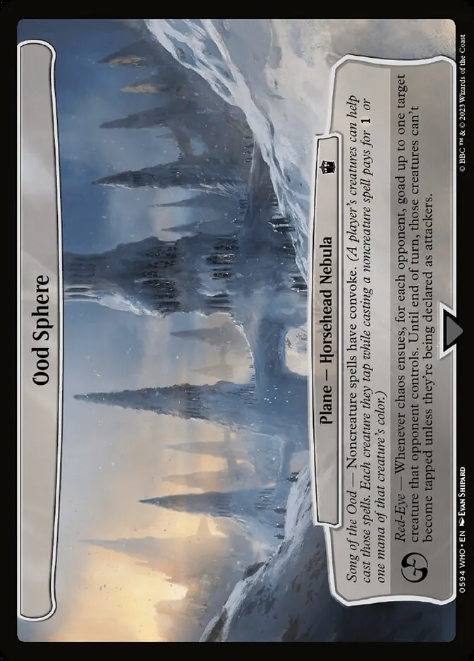 2023 Doctor Who Ood Sphere common #594 common card image