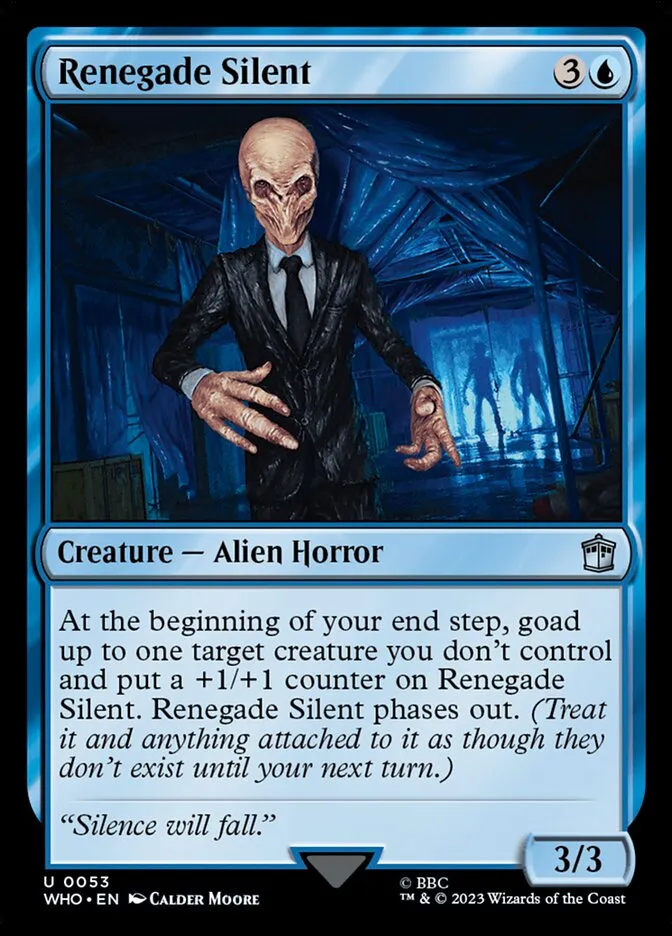 2023 Doctor Who Renegade Silent uncommon #53 uncommon card image