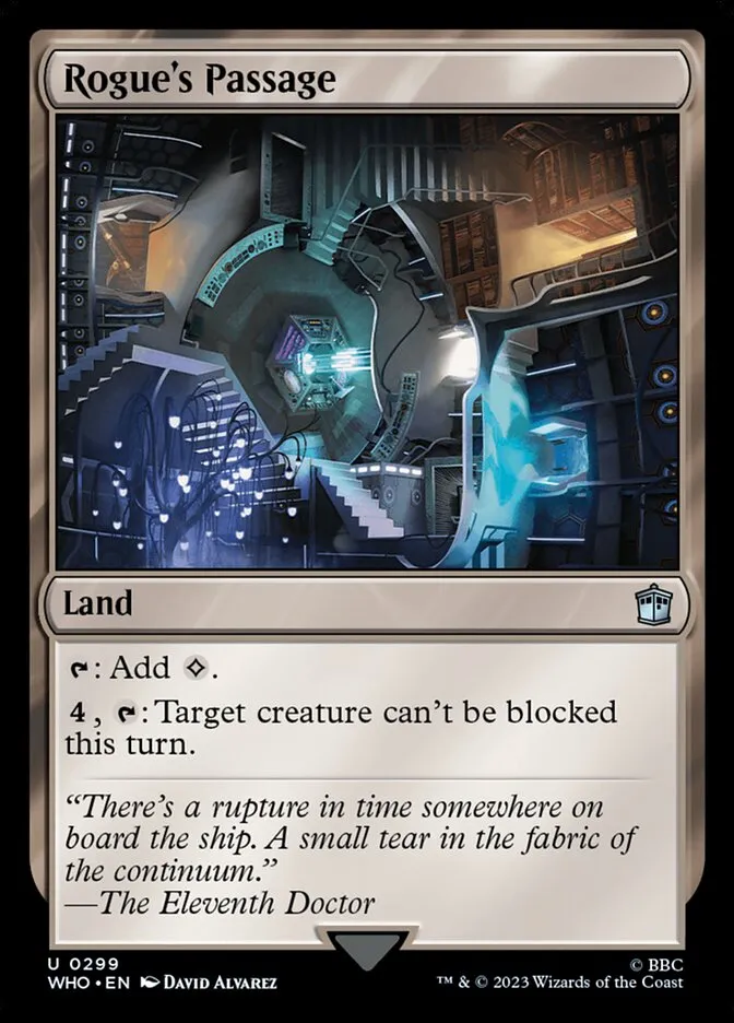 2023 Doctor Who Rogue's Passage #299 uncommon card image