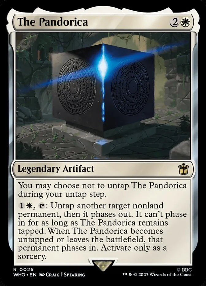 2023 Doctor Who The Pandorica rare #25 rare card image