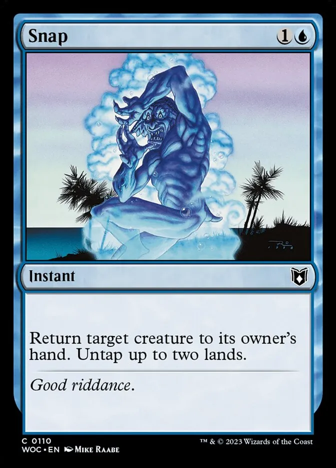 2023 Wilds of Eldraine Commander Snap #110 common card image