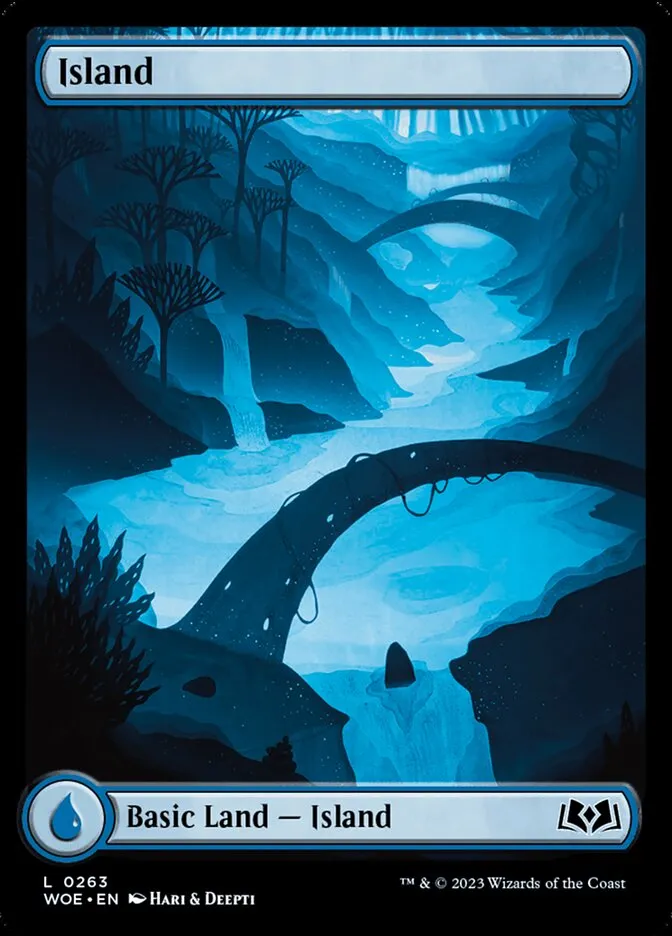 2023 Wilds of Eldraine Island #263 common card image