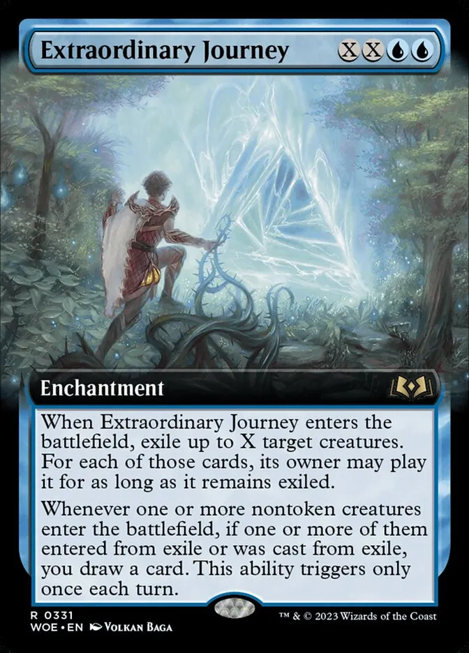 2023 Wilds of Eldraine Extraordinary Journey rare #331 rare card image
