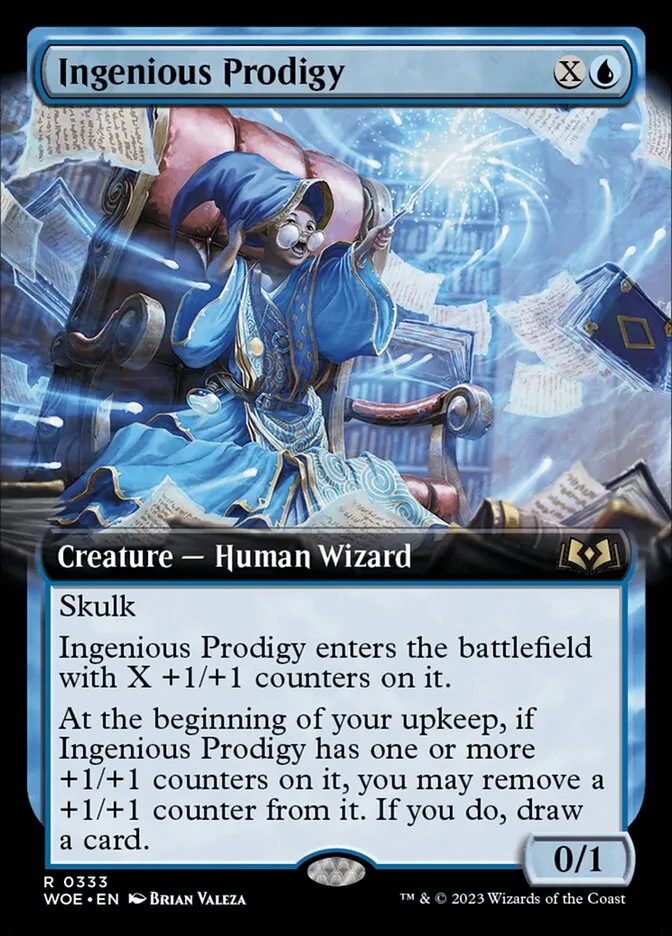2023 Wilds of Eldraine Ingenious Prodigy rare #333 rare card image