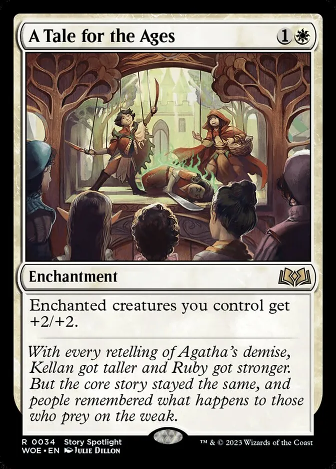 2023 Wilds of Eldraine A Tale for the Ages #34 rare card image