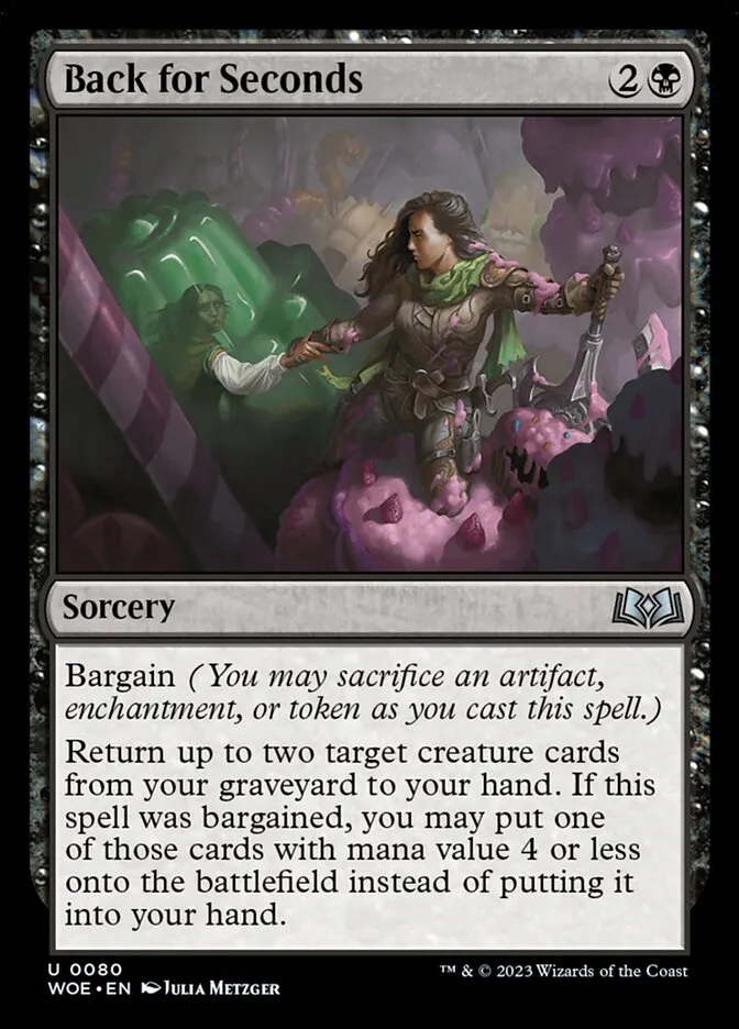 2023 Wilds of Eldraine Back for Seconds #80 uncommon card image