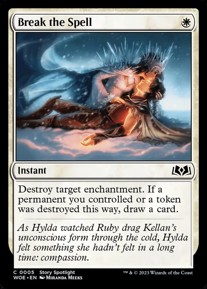 2023 Wilds of Eldraine Break the Spell #5 common card image
