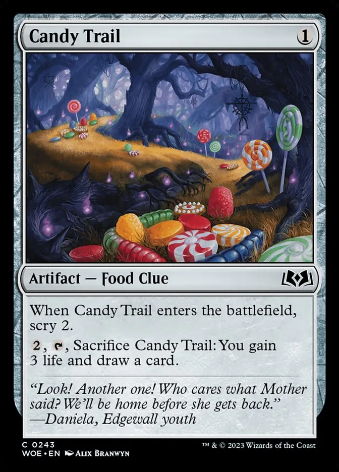 2023 Wilds of Eldraine Candy Trail #243 common card image