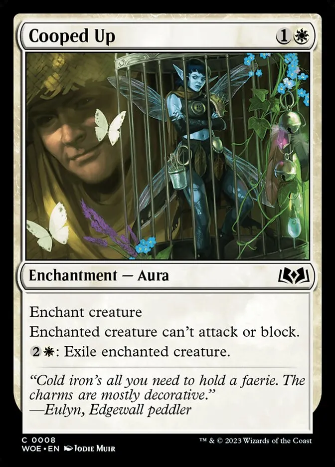 2023 Wilds of Eldraine Cooped Up #8 common card image
