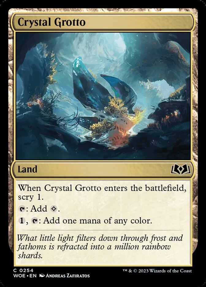 2023 Wilds of Eldraine Crystal Grotto #254 common card image