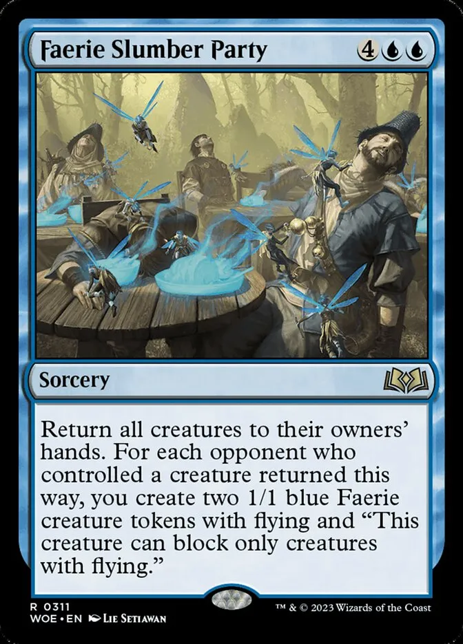 2023 Wilds of Eldraine Faerie Slumber Party #311 rare card image