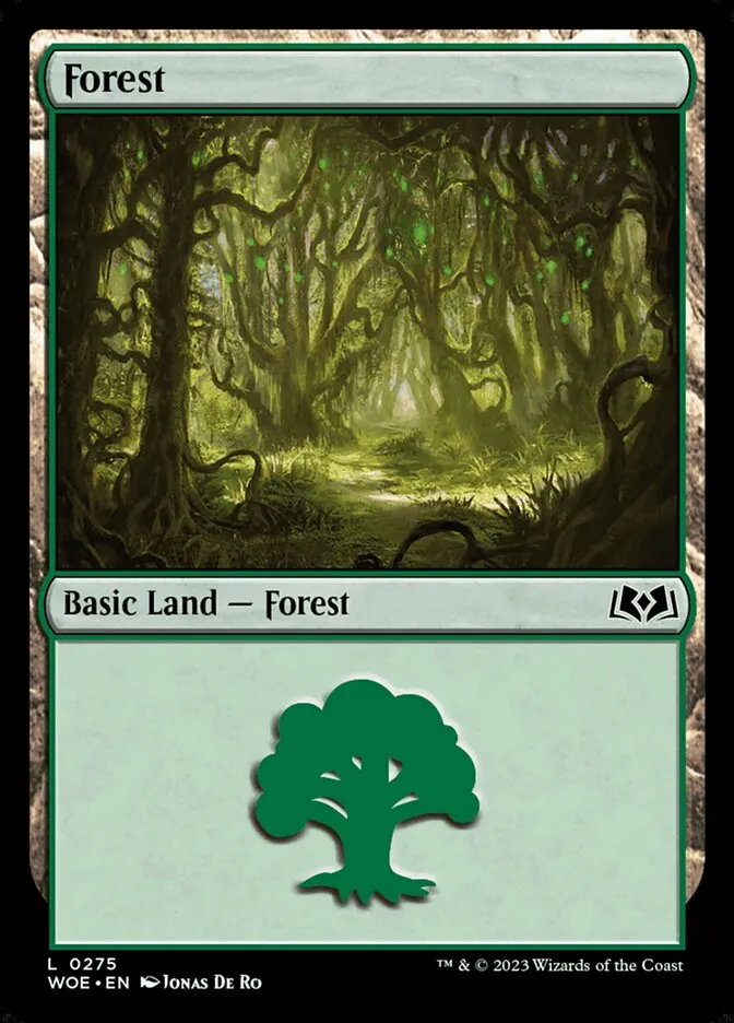 2023 Wilds of Eldraine Forest #275 common card image