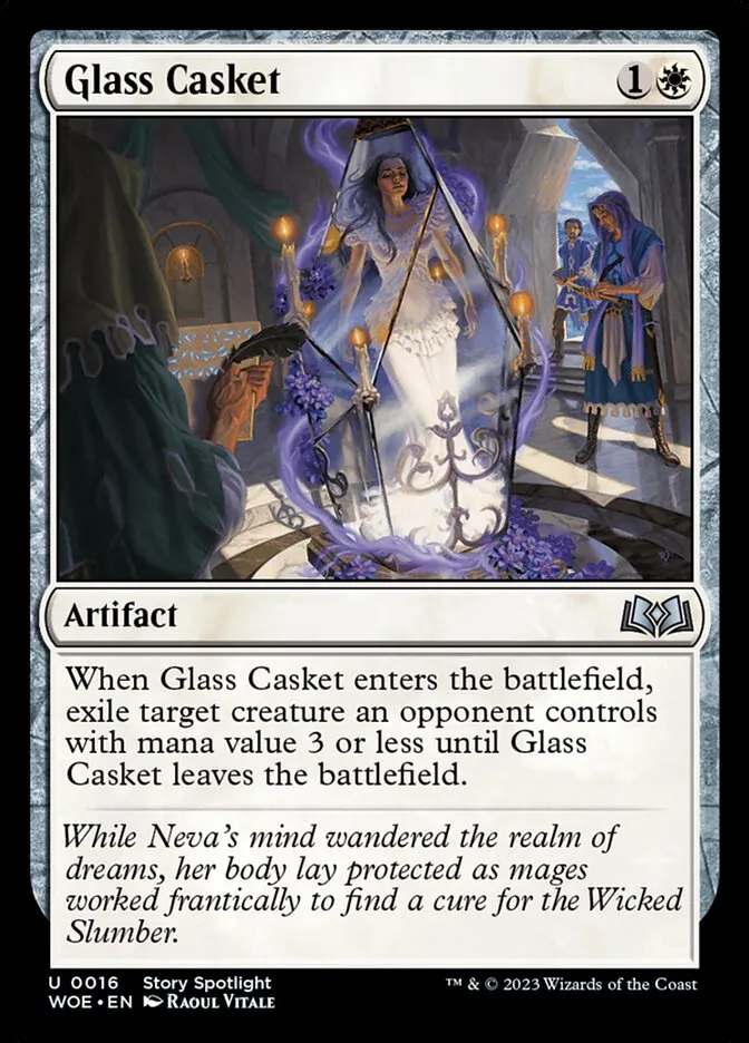 2023 Wilds of Eldraine Glass Casket #16 uncommon card image