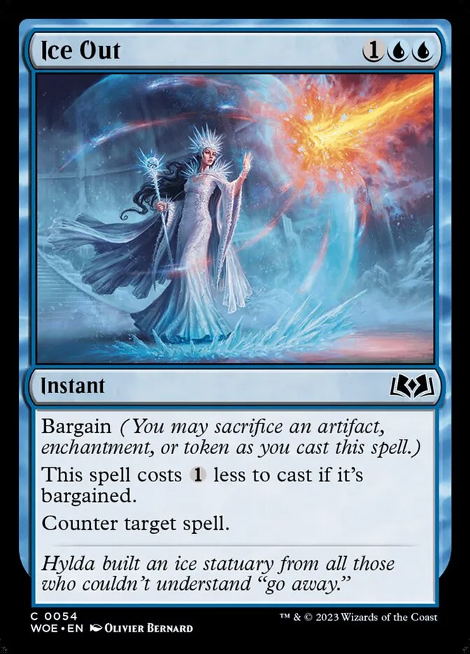 2023 Wilds of Eldraine Ice Out #54 common card image