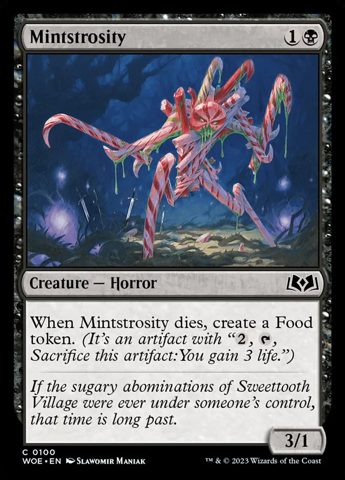 2023 Wilds of Eldraine Mintstrosity common #100 common card image