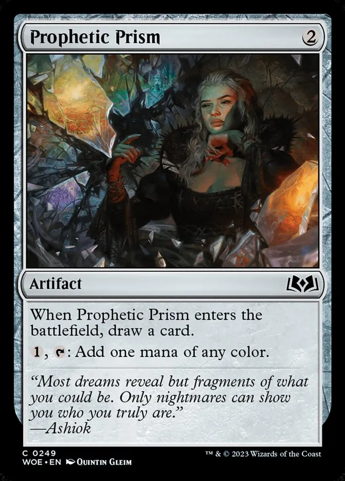 2023 Wilds of Eldraine Prophetic Prism #249 common card image