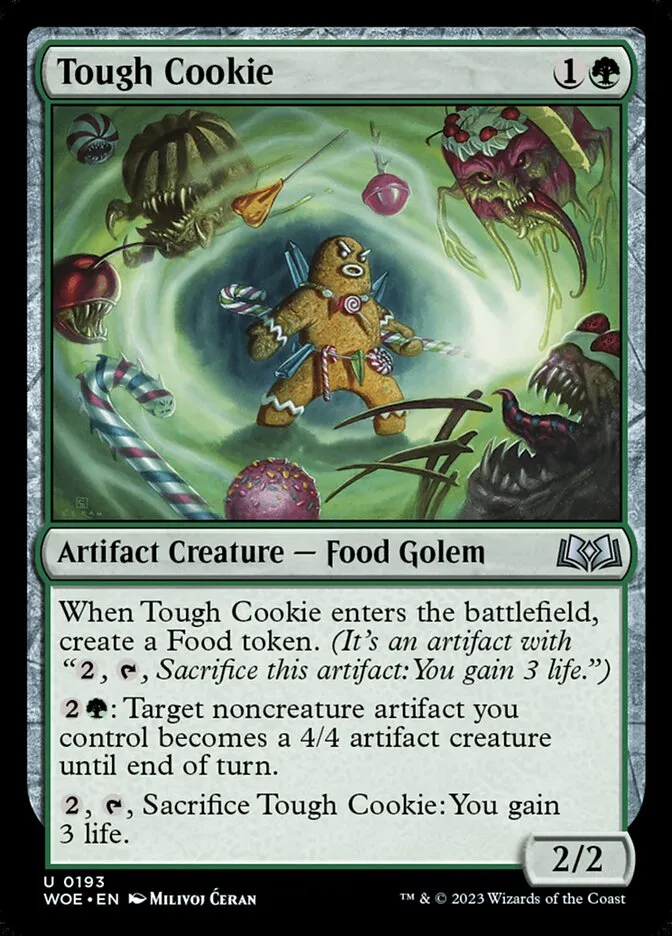 2023 Wilds of Eldraine Tough Cookie #193 uncommon card image