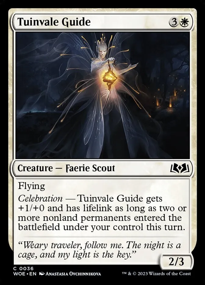 2023 Wilds of Eldraine Tuinvale Guide #36 common card image