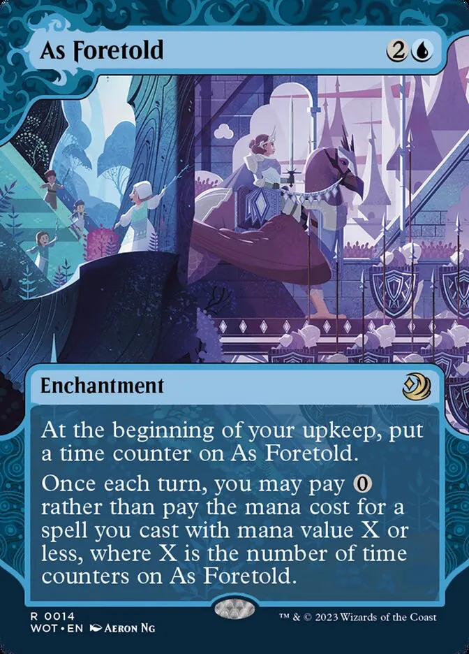 2023 Wilds of Eldraine: Enchanting Tales As Foretold #14 rare card image