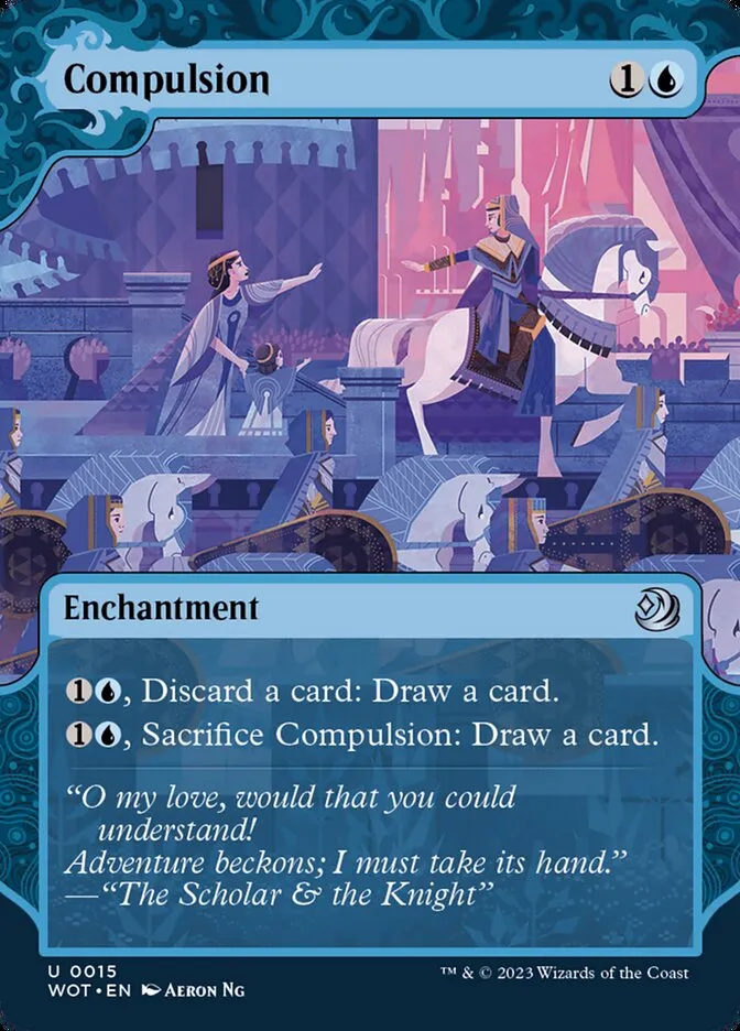 2023 Wilds of Eldraine: Enchanting Tales Compulsion #15 uncommon card image