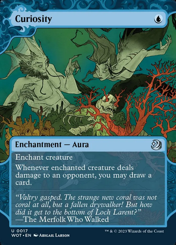 2023 Wilds of Eldraine: Enchanting Tales Curiosity #17 uncommon card image