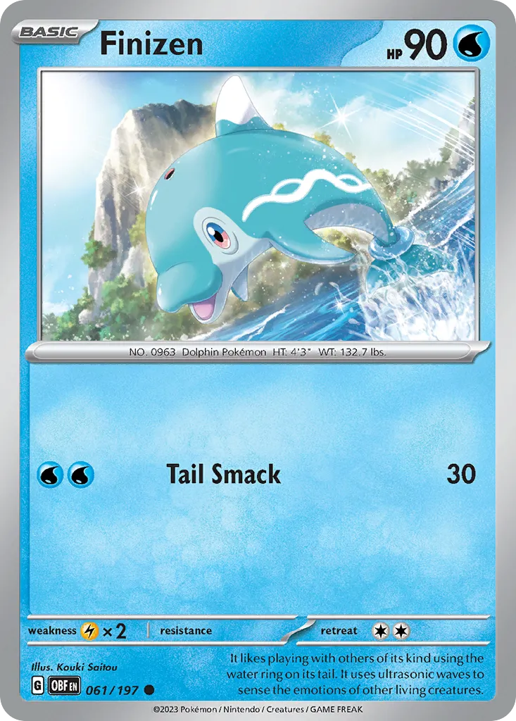 2023 Obsidian Flames Finizen Common #060/197 Common card image