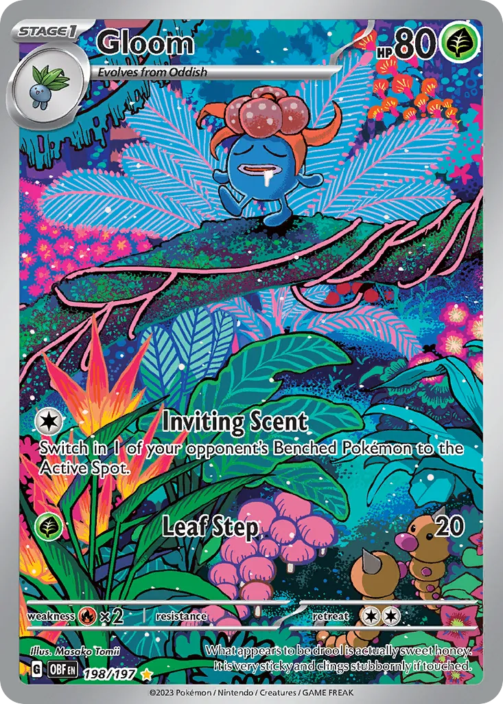 2023 Obsidian Flames Gloom Common #002/197 Common card image