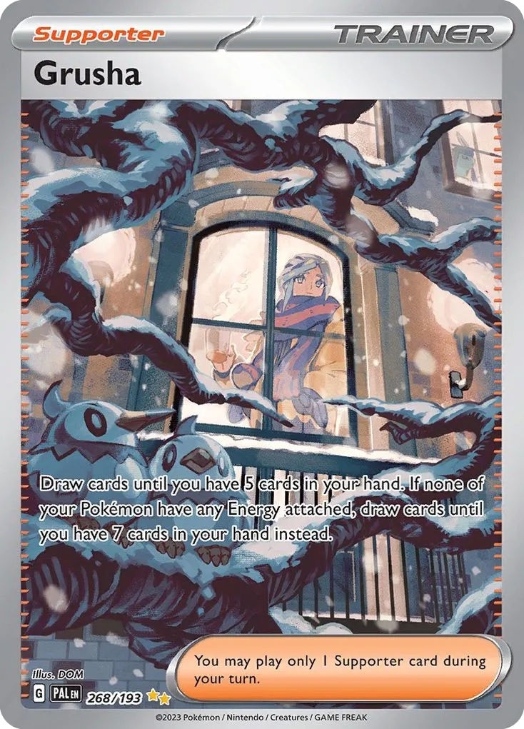 2023 Paldea Evolved Grusha #253/193 Ultra Rare card image
