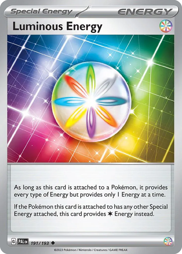 2023 Paldea Evolved Luminous Energy Uncommon #191/193 Uncommon card image
