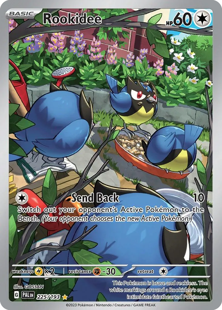 2023 Paldea Evolved Rookidee Common #164/193 Common card image