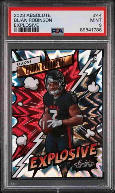 2023 Panini Absolute Bijan Robinson Explosive #44 card image