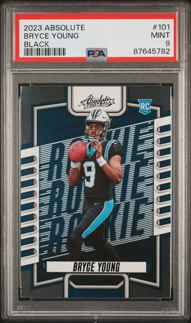 2023 Panini Absolute Bryce Young Black #101 card image