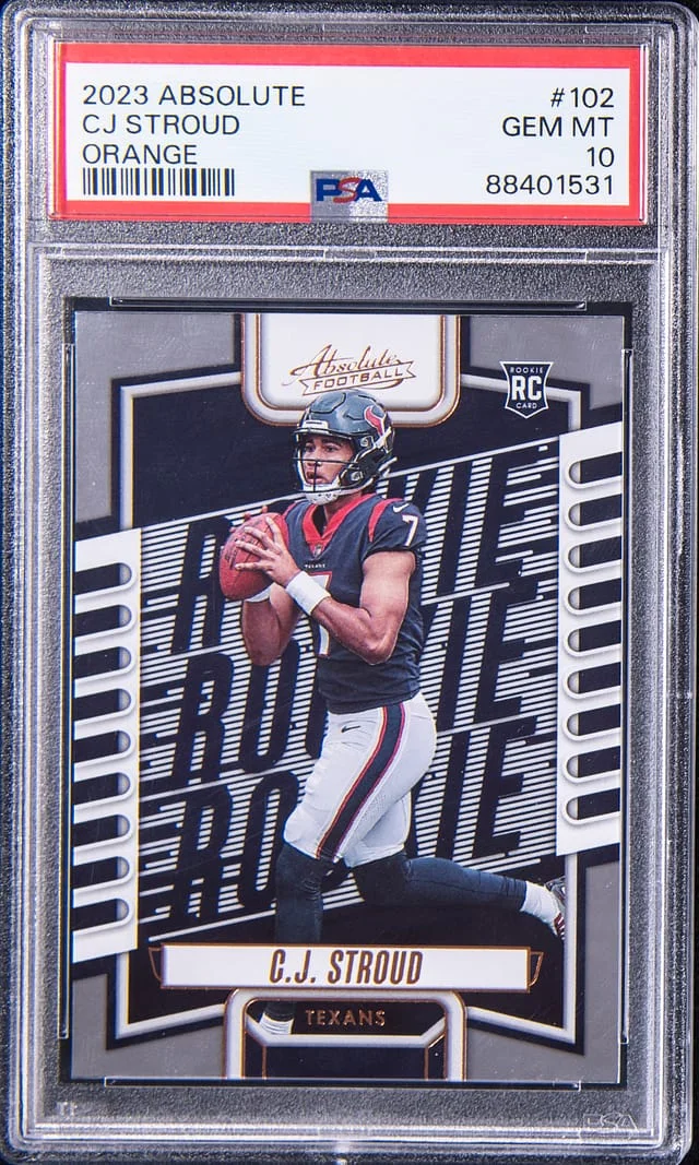 2023 Panini Absolute CJ Stroud Orange #102 card image